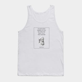 Epictetus Quote Tank Top